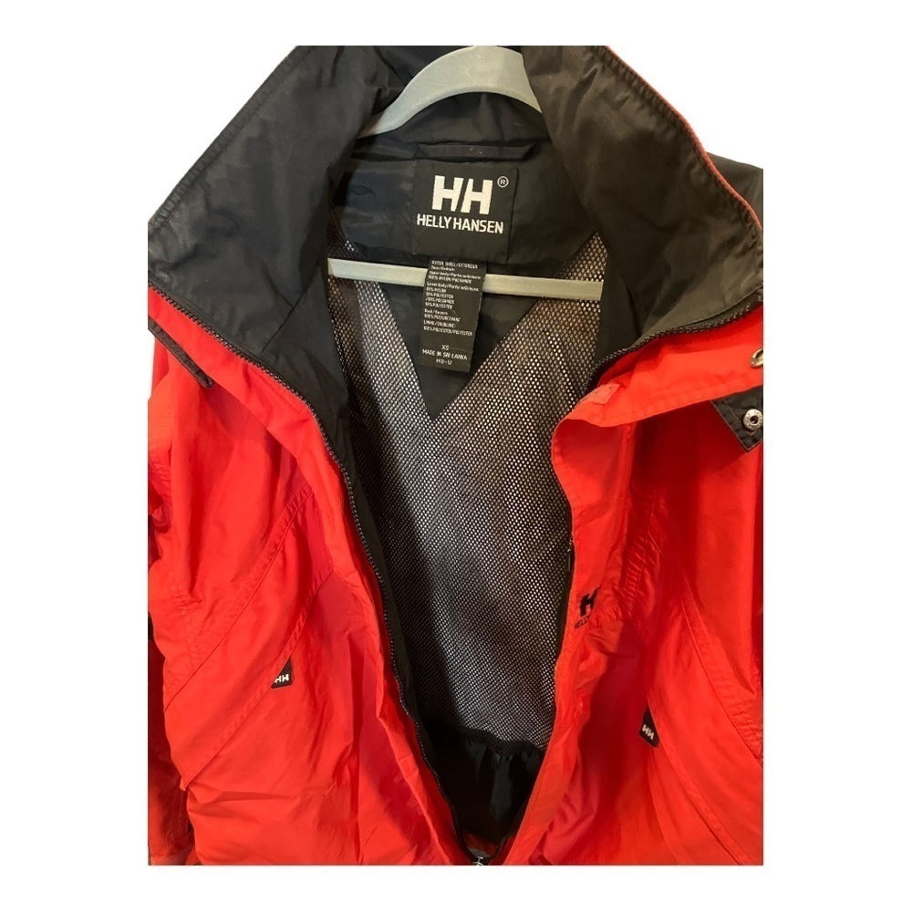 Helly Hansen Waterproof Helly Tech Jacket Red Bla… - image 5